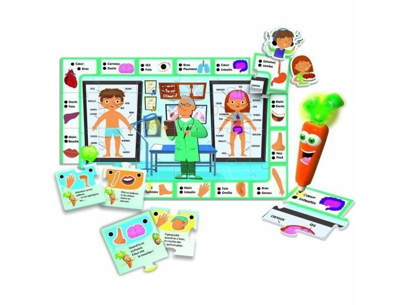 Образователна Игра Lisciani Giochi Carotina va chez le docteur