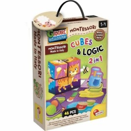 Образователна Игра Lisciani Giochi Cubes & Logic 2 in1 (FR)