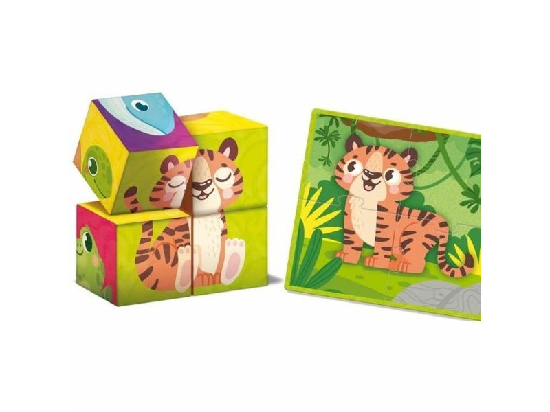 Образователна Игра Lisciani Giochi Cubes & Puzzle