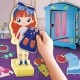 Образователна Игра Lisciani Giochi Magnetic Fashion Doll (FR)