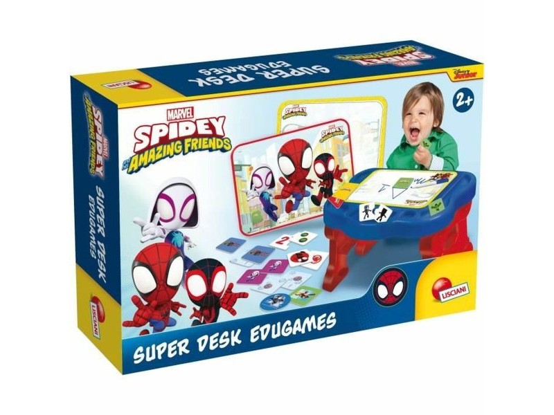 Настолна игра Lisciani Giochi Spidey Super desk (Inglés, Alemán)