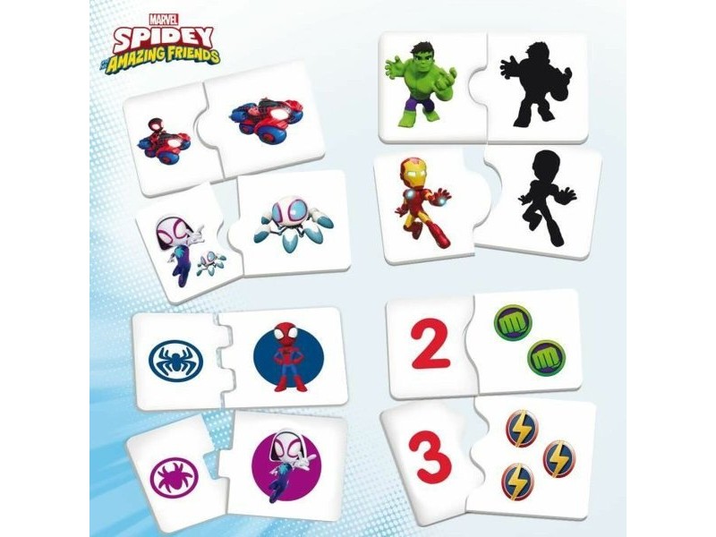 Настолна игра Lisciani Giochi Spidey Super desk (Inglés, Alemán)