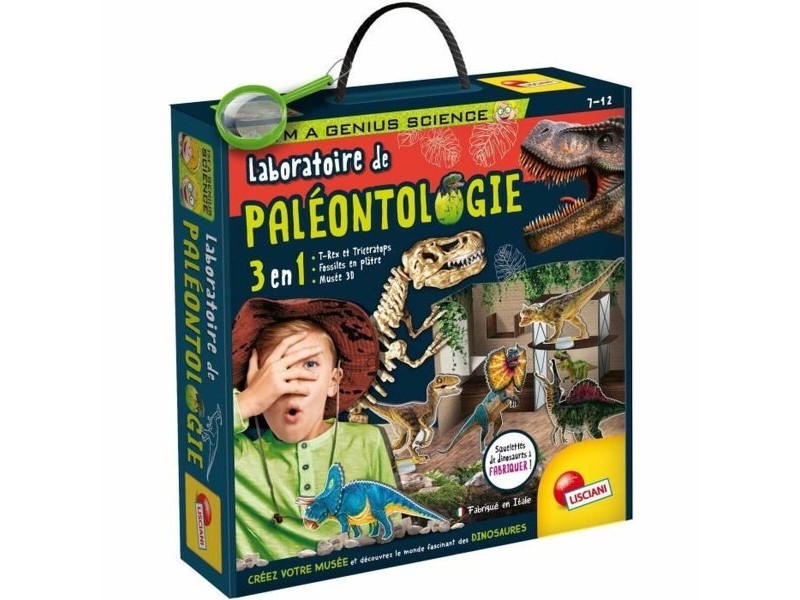 Научна Игра Lisciani Giochi Laboratoire de Paléontologie 3 in 1