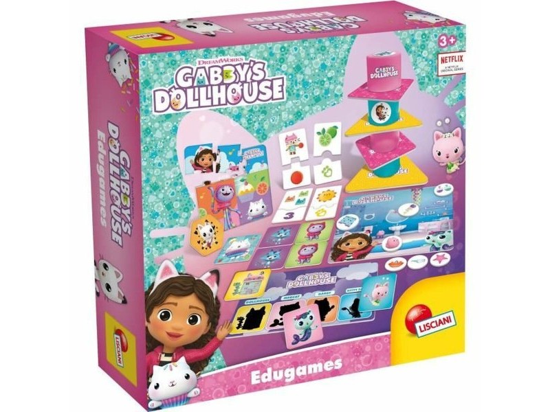 Образователна Игра Lisciani Giochi Gabby´s Dollhouse Edugame (FR)