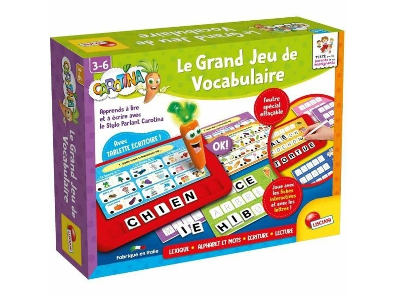 Образователна Игра Lisciani Giochi Le Grand Jeu Vocabulaire (FR)