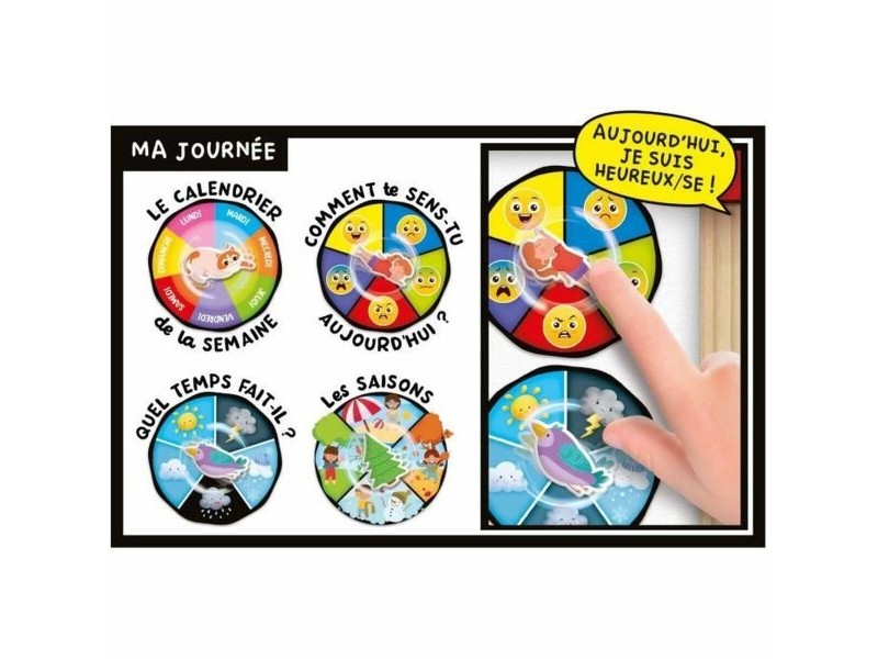 Образователна Игра Lisciani Giochi Calendrier, saisons et émotions