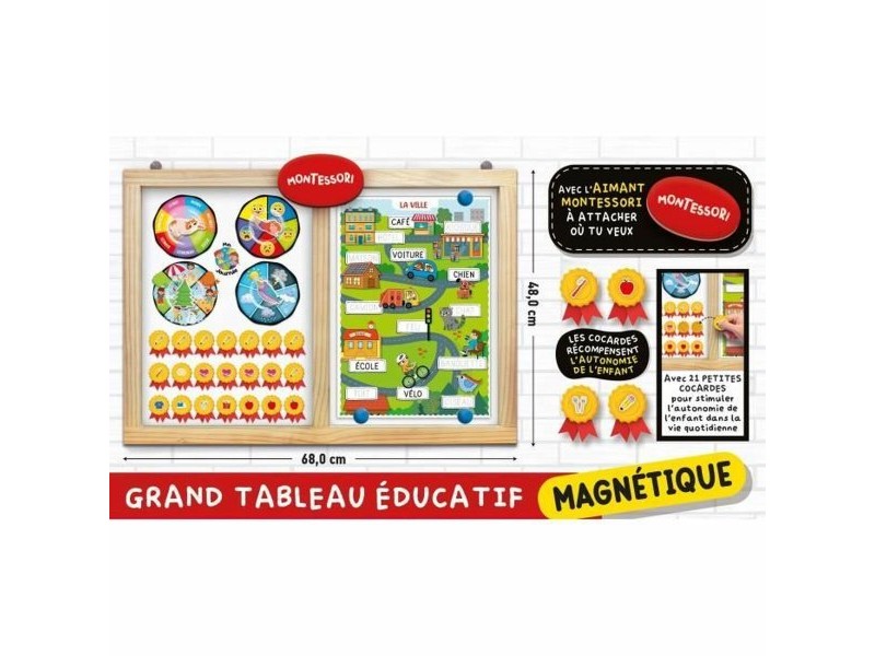 Образователна Игра Lisciani Giochi Calendrier, saisons et émotions