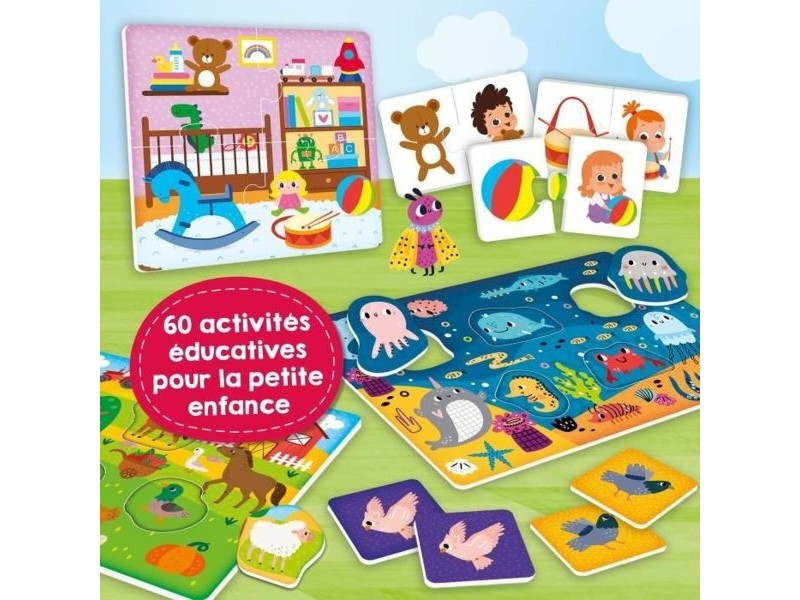 Образователна Игра Lisciani Giochi Carotina Baby 60 Jeux (FR)