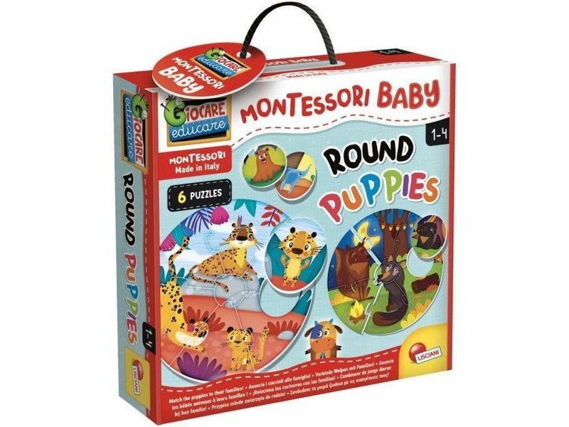 Образователна Игра Lisciani Giochi Montessori Baby Round Puppies (FR) Образователна Игра Lisciani Giochi Montessori Baby Round Puppies (FR)