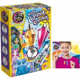 Занаятчийска игра Lisciani Giochi The Moon Academy Moon Crystal Pendants