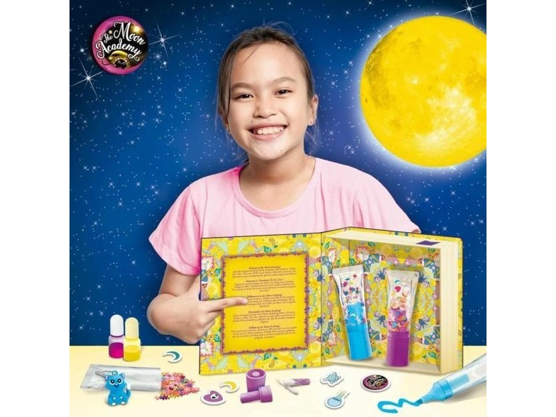 Занаятчийска игра Lisciani Giochi The Moon Academy Moon Highlighters Многоцветен