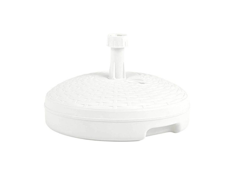 Base pour parapluie IPAE Progarden 20 L Бял полипропилен 45 x 15 cm Base pour parapluie IPAE Progarden 20 L Бял полипропилен 45 x 15 cm