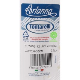 Кошче за боклук Tontarelli TON831 10 L Бял