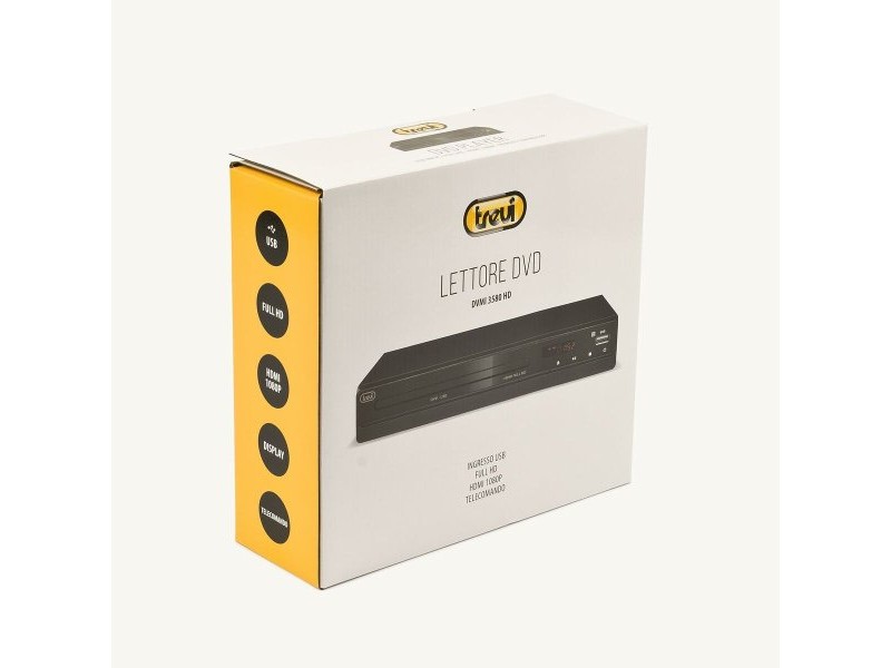 DVD плейър Trevi DVMI3580HD Черен