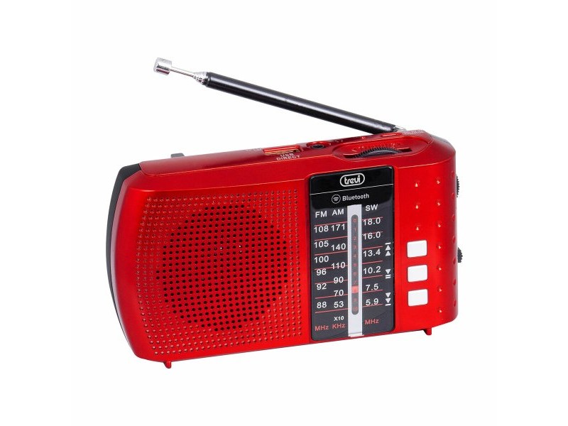 Преносимо блутут радио Trevi RA7F20BTR Червен FM/AM/SW