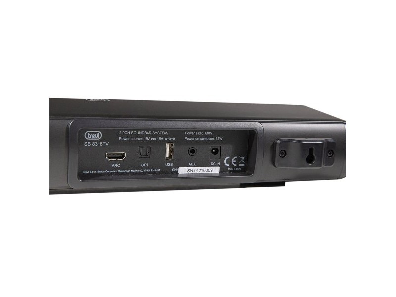 Soundbar система Trevi SB 8312 TV 30 W