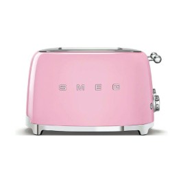 Тостер Smeg TSF03PKEU Розов 2000 W