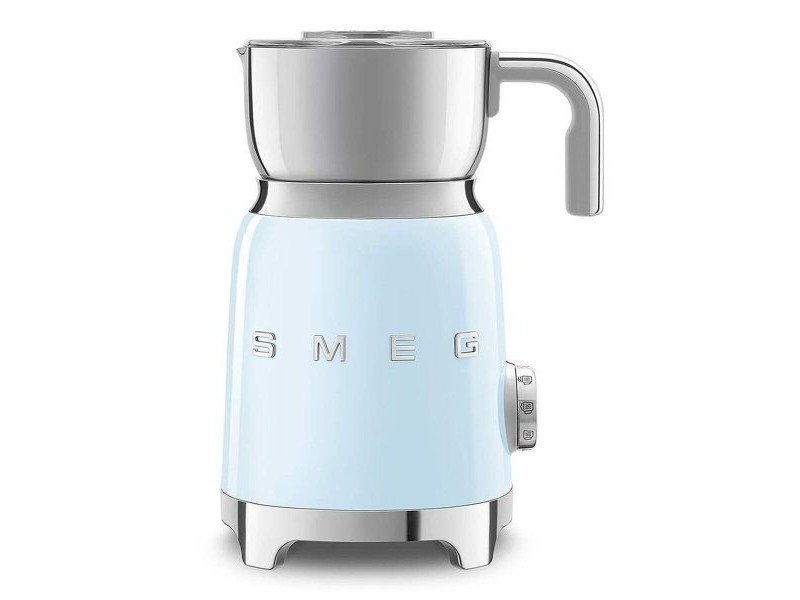 Уред за Разбиване на Мляко на Пяна Smeg MFF11PBEU Син 500 W 50-те години