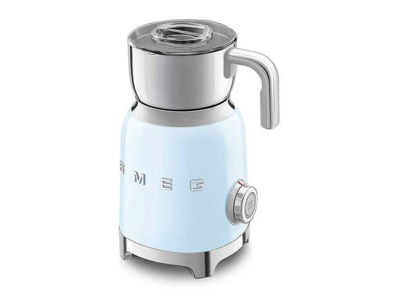 Уред за Разбиване на Мляко на Пяна Smeg MFF11PBEU Син 500 W 50-те години