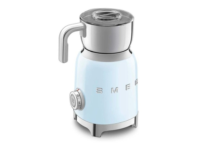 Уред за Разбиване на Мляко на Пяна Smeg MFF11PBEU Син 500 W 50-те години