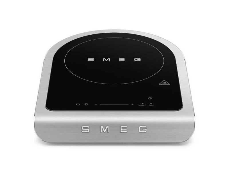 Индукционен Котлон Smeg PIC01BLMEU 2100 W преносим Черен