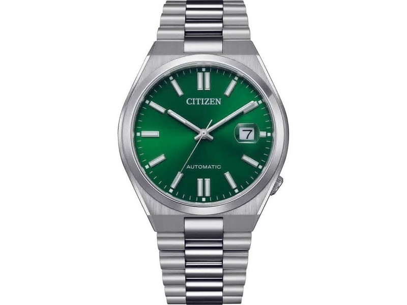 Мъжки часовник Citizen TSUYOSA AUTOMATIC Зелен Сребрист (Ø 40 mm)