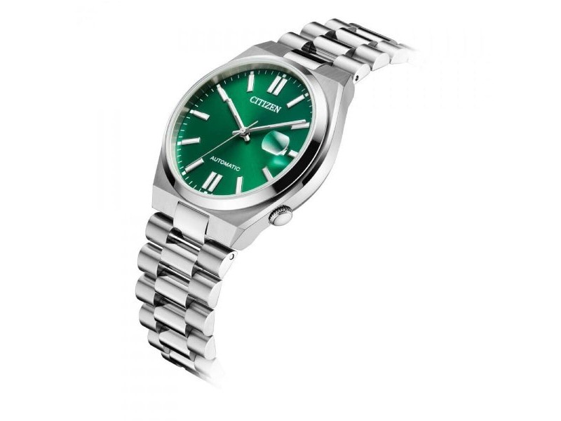 Мъжки часовник Citizen TSUYOSA AUTOMATIC Зелен Сребрист (Ø 40 mm)
