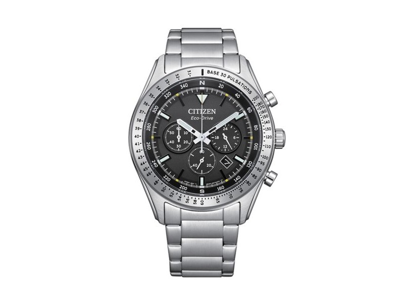 Мъжки часовник Citizen CA4600-89E Черен Сребрист