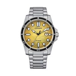 Мъжки часовник Citizen AW1816-89X Жълт Сребрист