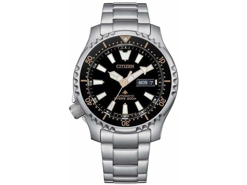 Мъжки часовник Citizen NY0160-66E Черен Сребрист