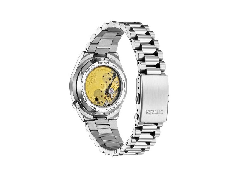 Мъжки часовник Citizen NJ0200-50L Сребрист (Ø 37 mm)
