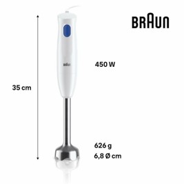 Блендер с чаша Braun MQ10.001MWH Бял 450 W