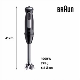 Ръчен блендер Braun 0X22111502 1000 W Черен
