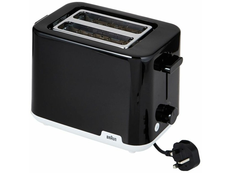 Тостер Braun HT 1010 BK 900 W Черен/Сребрист