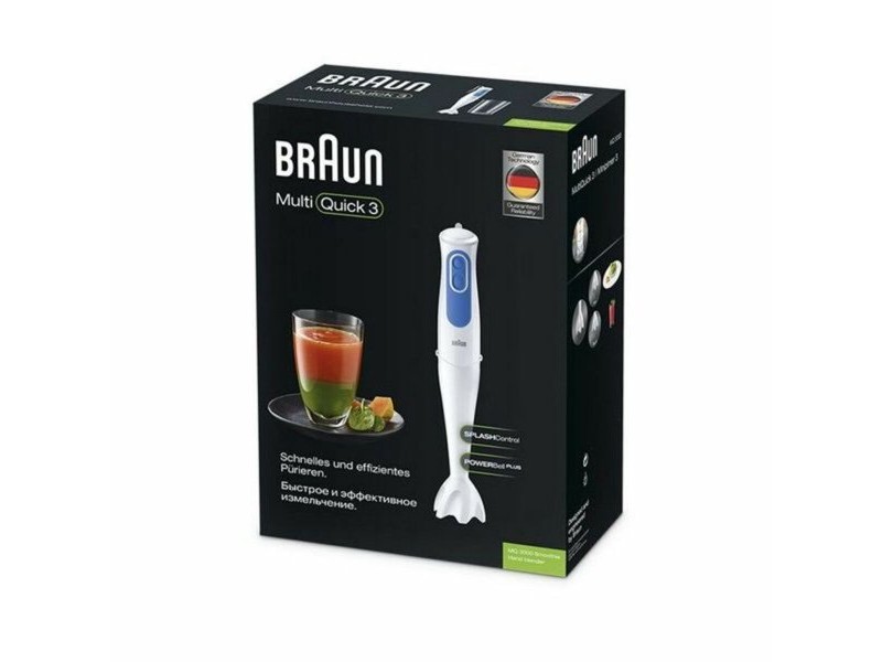 Ръчен блендер Braun MQ 3000 Smoothie Бял Бял/Син 700 W