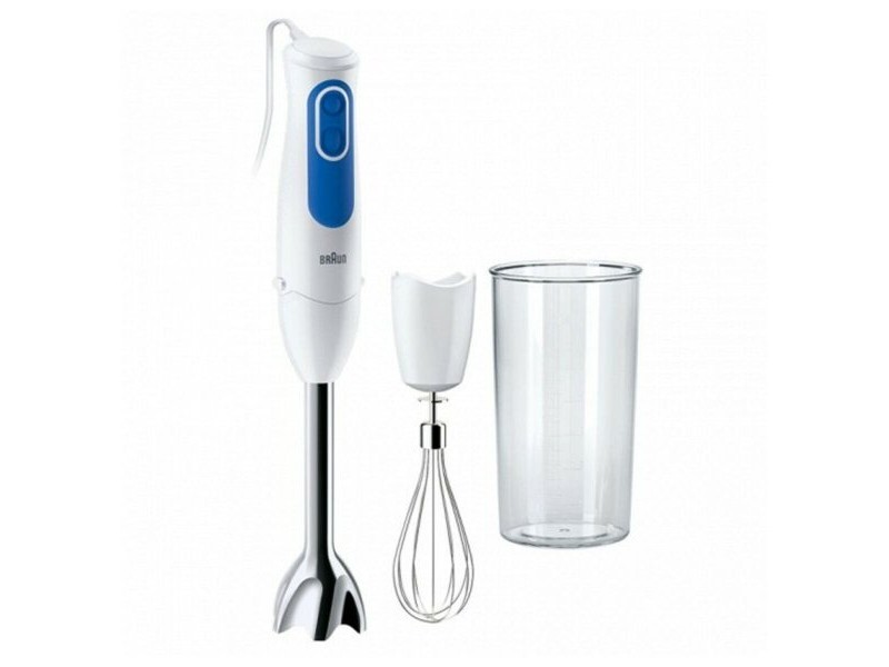 Водоустойчив ръчен блендер Braun MQ3005WH 0,6 L INOX 700W Бял