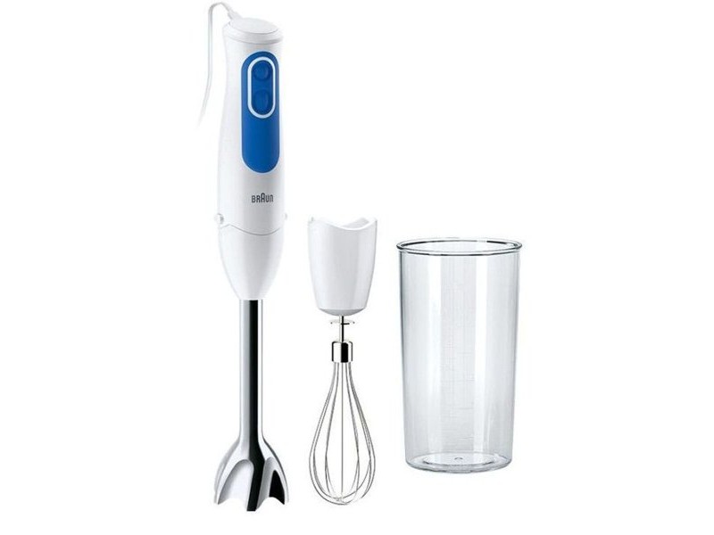 Водоустойчив ръчен блендер Braun MQ3005WH 0,6 L INOX 700W Бял