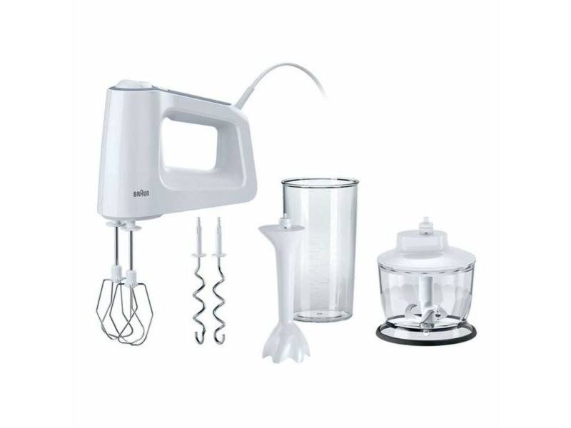 Блендер/миксер за тесто Braun HM3135WH 500 ml 500W 500 W