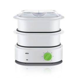 Уред за Готвене на Пара Braun FS 3000 850 W Бял/Зелен Бял Поликарбонат 850 W