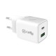 Зарядно за стена 2 в 1 Celly Бял 20 W