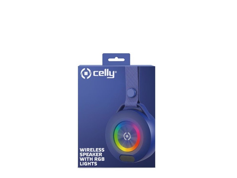 Преносима колона Celly LIGHTBEATBL Син 5 W