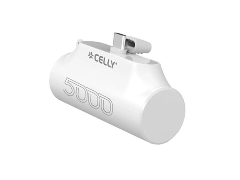 Powerbank Celly PBC5000WH Черен 5000 mAh