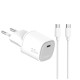 USB Cable Celly UPTC1USBC25WCTC Бял