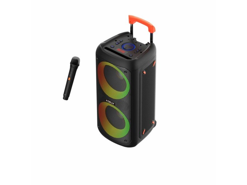 Преносими блутут колони Celly PARTYSPEAKERWLM Черен 4 W