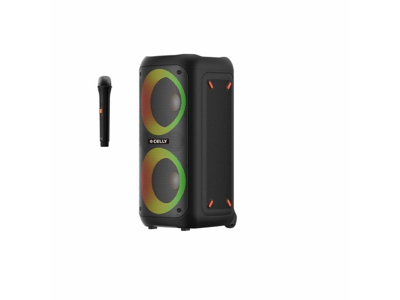 Преносими блутут колони Celly PARTYSPEAKERWLM Черен 4 W