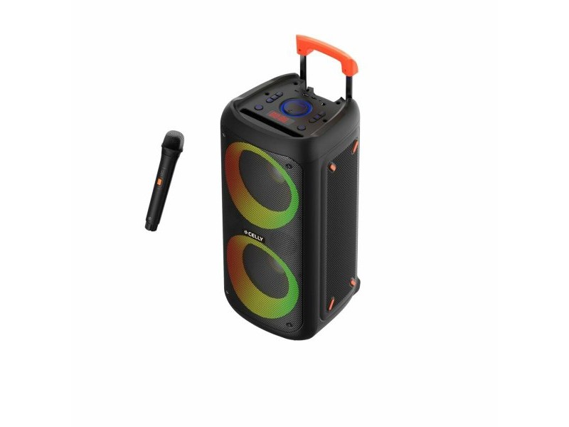 Преносими блутут колони Celly PARTYSPEAKERWLM Черен 4 W