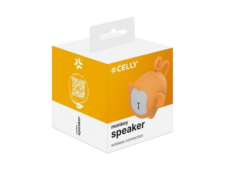 Преносима колона Celly WSMONKEY Жълт 3 W