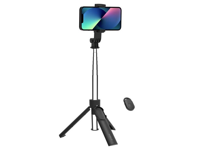 Селфи стик Celly CLICKSFSTICKBK Черен Смартфони