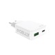 Зарядно за стена Celly SLIMTC1C1A45WWH Бял 45 W