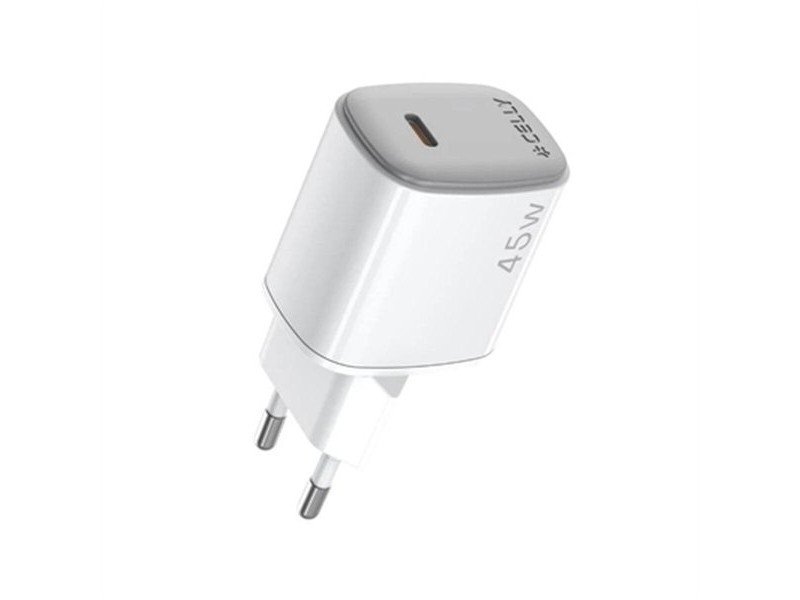 Зарядно за стена Celly UPTC1USBC45WWH
